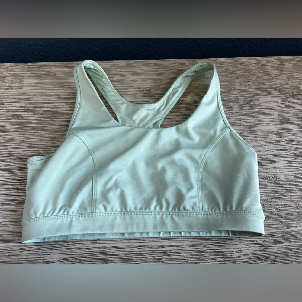 Tek Gear High Impact Light Green Sports Bra